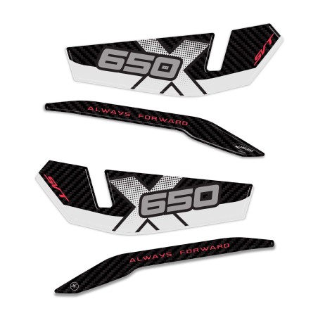 Protezioni Paramani moto Adesivi Gel 3D compatibile con QJ Motor SVT650X 2026