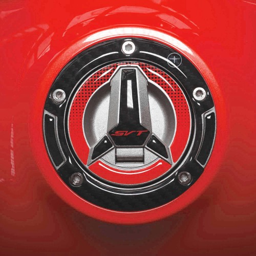                             Protezione Tappo Serbatoio moto Adesivo 3D compatibile con QJ Motor SVT650X 2026
                          