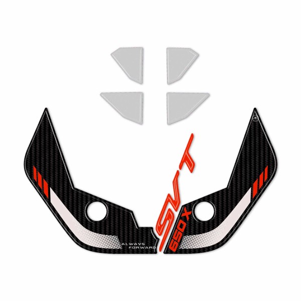 QJ Motor SVT650X compatible motorbike windshield protector stickers 2026