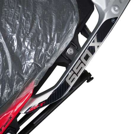 Autocollants de protection des poignées passager compatibles avec QJ Motor SVT650X 2026