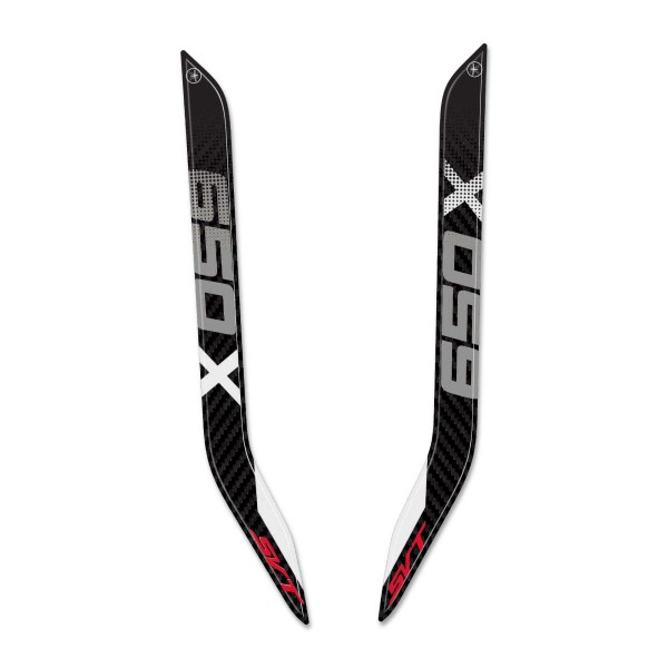 Passenger Handles Protector Stickers compatible with QJ Motor SVT650X 2026