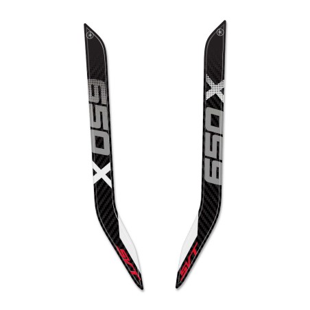 Passenger Handles Protector Stickers compatible with QJ Motor SVT650X 2026