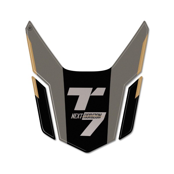 Adhesive gel 3D Protection Tail protector motorbike compatible with Yamaha Tenere 700 2025