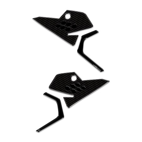 3D Side Seat Pad Stickers compatible with Ducati Streetfighter V2 V2S 2025