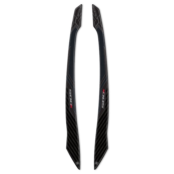 Pegatinas 3D Protectores de manillar para pasajero compatibles con Honda CB500X 2022-2023