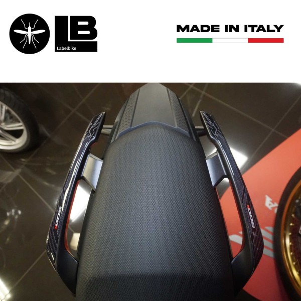 Pegatinas 3D Protectores de manillar para pasajero compatibles con Honda CB500X 2022-2023