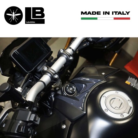Adesivo 3D Protezione Zona Chiave Compatibile con Moto Yamaha Mt-09 2021-2022