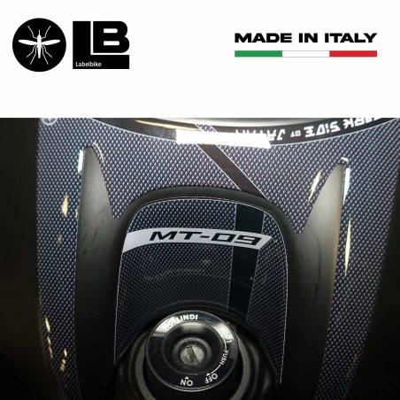 Autocollant de protection de la zone des touches 3D compatible avec la moto Yamaha Mt-09 2021-2022