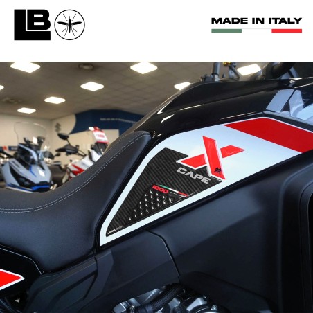 Adesivi Gel 3D Laterali Serbatoio compatibili con Moto Morini X-Cape 1200 2026
