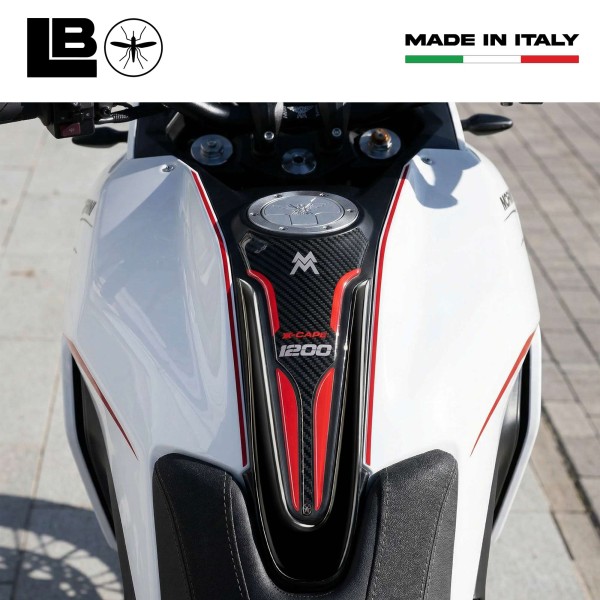 Paraserbatoio Adesivo 3D Protezione compatibile con Moto Morini X-Cape 1200 2026