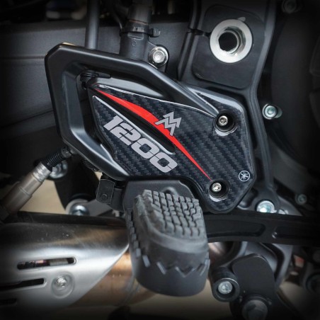3D Footrest stickers compatible with Moto Morini X-Cape 1200 2026