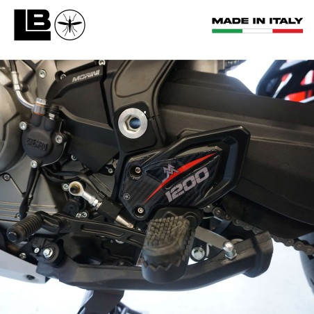 3D Footrest stickers compatible with Moto Morini X-Cape 1200 2026