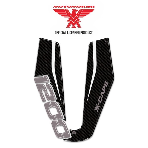 Αυτοκόλλητο 3D μπροστινό φτερό συμβατό με Moto Morini X-Cape 1200 2026