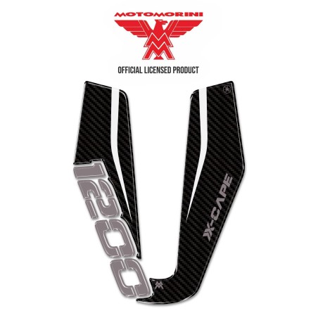 Adhesivo 3D alerón delantero compatible con Moto Morini X-Cape 1200 2026