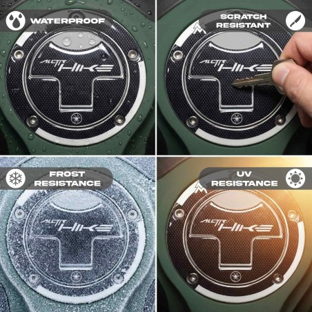 3D Sticker for Tank Cap compatible with Moto Morini Alltrhike 450 2026