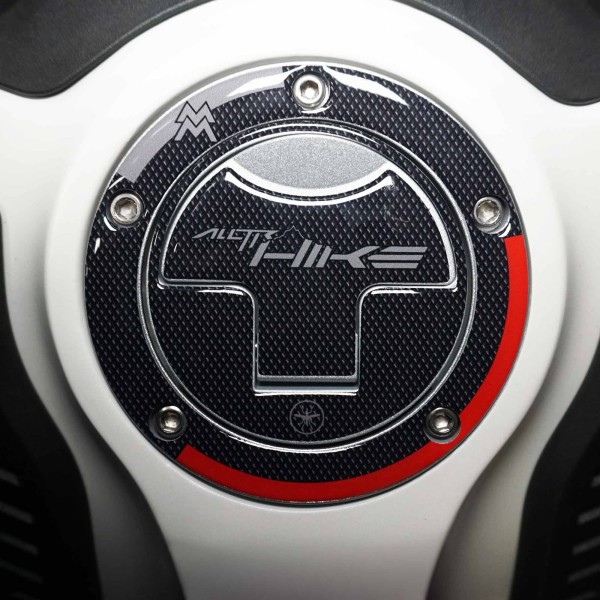 Adhesivo 3D para tapón de depósito compatible con Moto Morini Alltrhike 450 2026