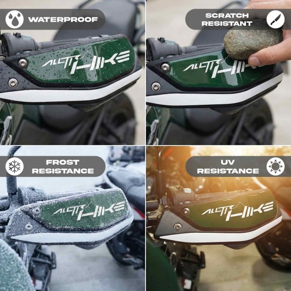 Protège-mains adhésifs 3D compatibles avec Moto Morini Alltrhike 450 2026