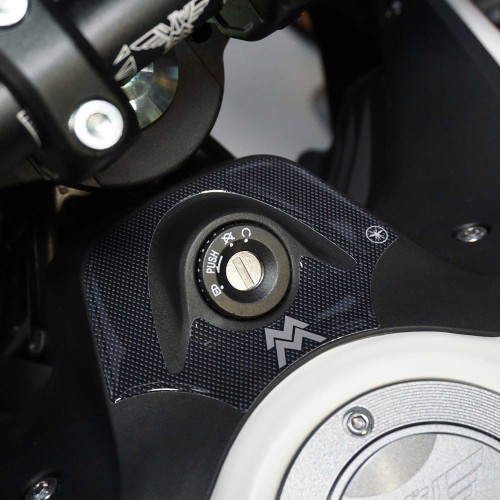 Autocollant 3D pour clé de contact compatible avec Moto Morini Alltrhike 450 2026