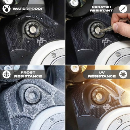 Adesivo 3D per Chiave Accensione compatibile con Moto Morini Alltrhike 450 2026