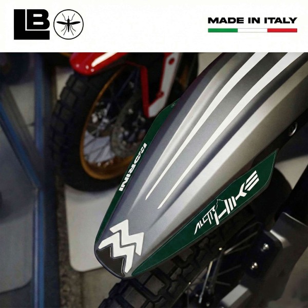 3D Front Fender Sticker compatible with Moto Morini Alltrhike 450 2026