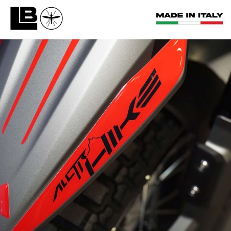 3D Front Fender Sticker compatible with Moto Morini Alltrhike 450 2026