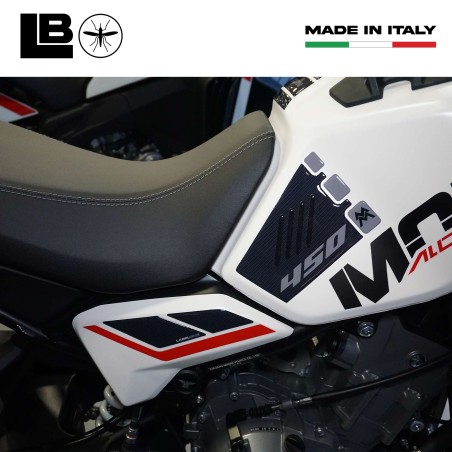 3D Tank Side Stickers compatible with Moto Morini Alltrhike 450 2026