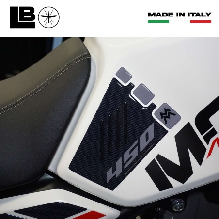 Adesivi 3D Laterali Serbatoio compatibili con Moto Morini Alltrhike 450 2026