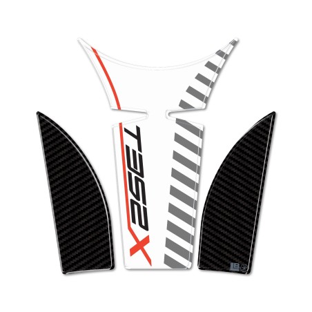 Paraserbatoio Adesivo 3D Protezione moto compatibile con Morbidelli T352X 2026