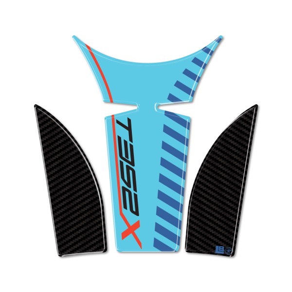 Paraserbatoio Adesivo 3D Protezione moto compatibile con Morbidelli T352X 2026