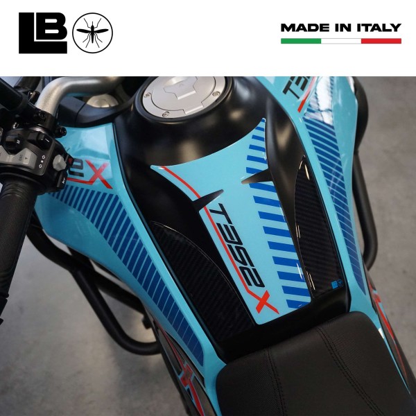 3D Adhesive Tank Protector Motorcycle compatible avec Morbidelli T352X 2026