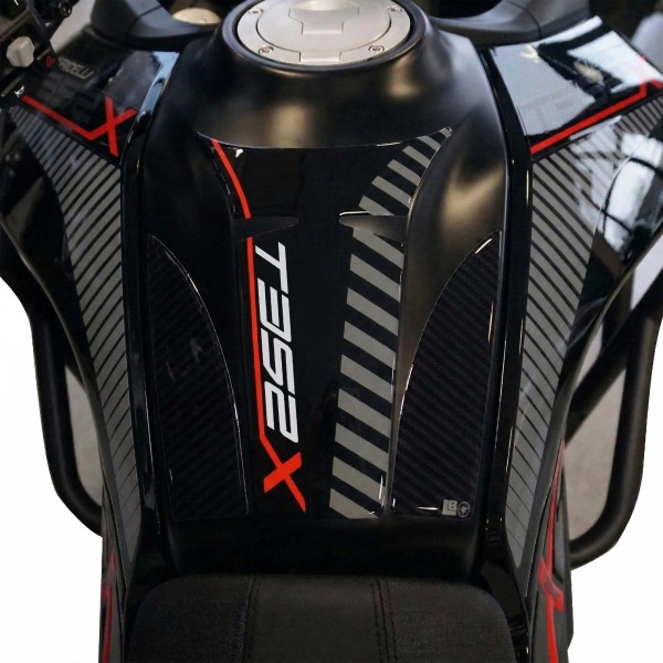 Paraserbatoio Adesivo 3D Protezione moto compatibile con Morbidelli T352X 2026