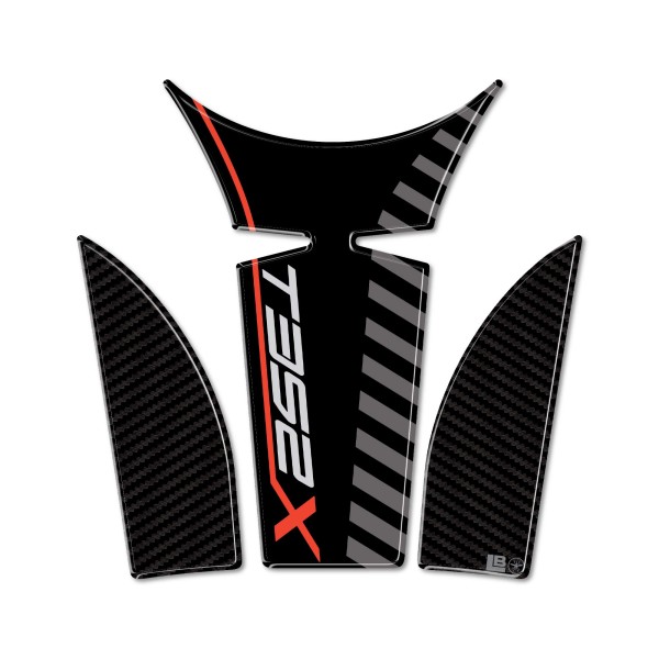 Protector de depósito adhesivo 3D Moto compatible con Morbidelli T352X 2026