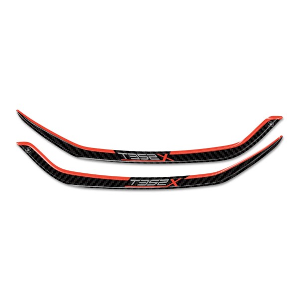 Pegatinas 3D Asideros de pasajero compatibles con Morbidelli T352X 2026