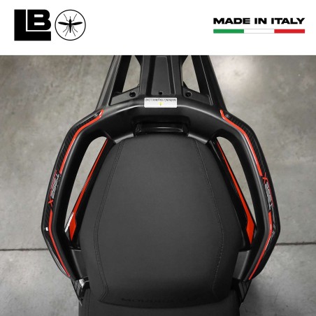 Pegatinas 3D Asideros de pasajero compatibles con Morbidelli T352X 2026