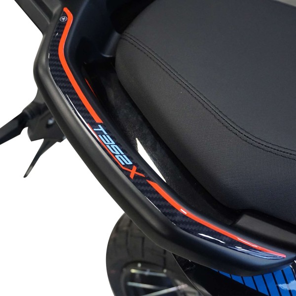 Pegatinas 3D Asideros de pasajero compatibles con Morbidelli T352X 2026