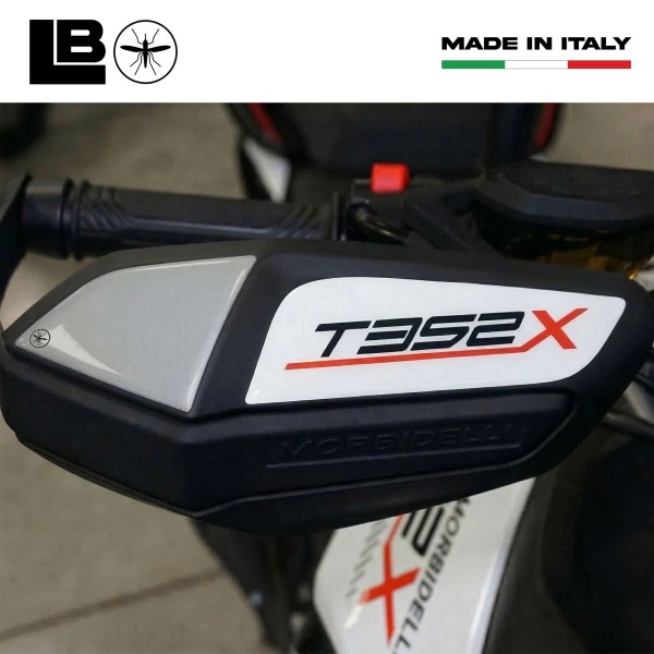 Pegatinas 3D Gel 3D Handguards protectores de moto compatible con Morbidelli T352X 2026