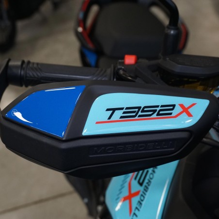 Adesivi Gel 3D Protezioni Paramani moto compatibili con Morbidelli T352X 2026