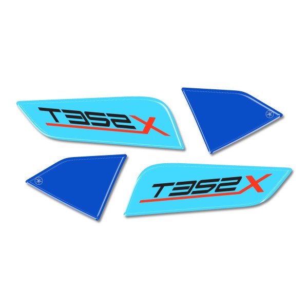 3D Gel Stickers 3D Handguards protecteurs moto compatibles avec Morbidelli T352X 2026