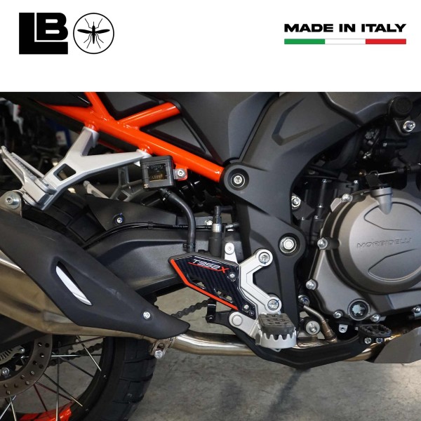 Pegatinas 3D protectores talón moto compatible con Morbidelli T352X 2026