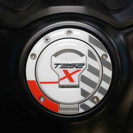 Tank cap protection sticker motorbike compatible with Morbidelli T352X 2026