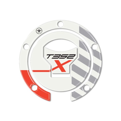                                             Tank cap protection sticker motorbike compatible with Morbidelli T352X 2026
                                          