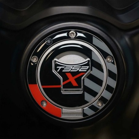 Adhesivo protector tapón depósito moto compatible con Morbidelli T352X 2026