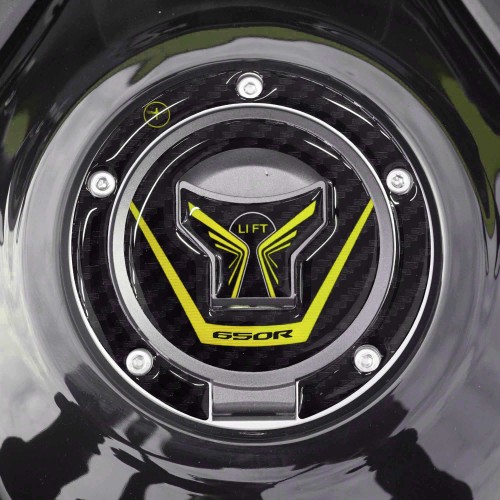                             Adhesive 3D Motorcycle fuel cap protection compatible with Honda CBR650R 2026
                          
