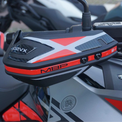                             Pegatinas de Protección 3D Guardamanos Moto compatible con Morbidelli T1002VX 2025
                          