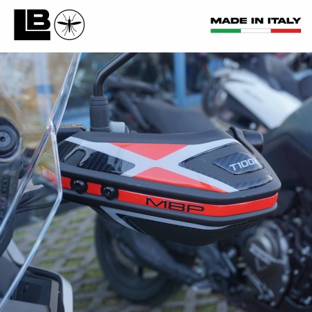 Adesivi 3D Protezione Paramani Moto compatibili con Morbidelli T1002VX 2025