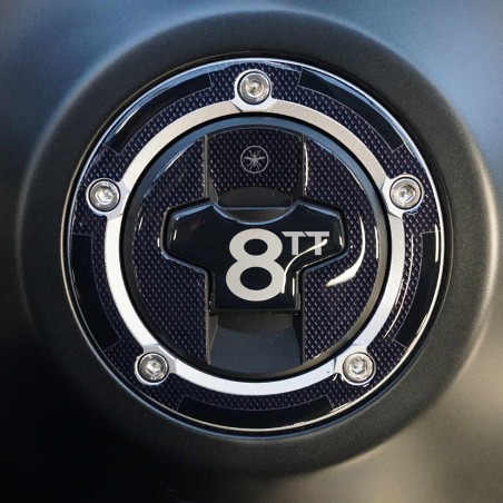 Αυτοκόλλητο Gel 3D Tank Cap Protection μοτοσικλέτας συμβατό με Suzuki GSX-8TT