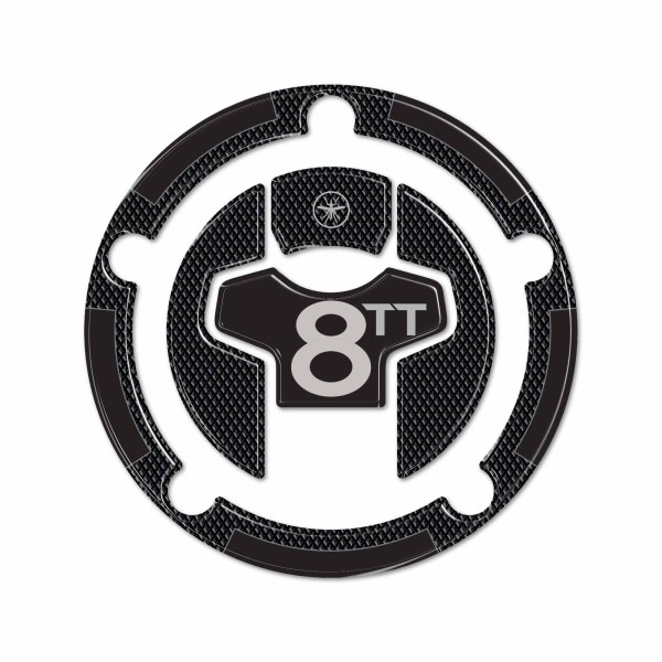 Adesivo Gel 3D Protezione Tappo Serbatoio moto compatibile con Suzuki GSX-8TT