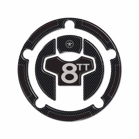 Adesivo Gel 3D Protezione Tappo Serbatoio moto compatibile con Suzuki GSX-8TT