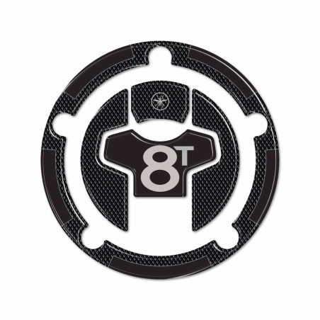 Protection de bouchon de réservoir moto Sticker 3D en résine compatible avec Suzuki GSX-8T