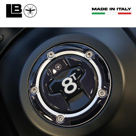 Adhesivo de resina 3D de protección del tapón del depósito de la moto compatible con Suzuki GSX-8T